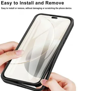 DUAL Obojstranný kryt s fóliou Honor 400 Lite 5G ružový