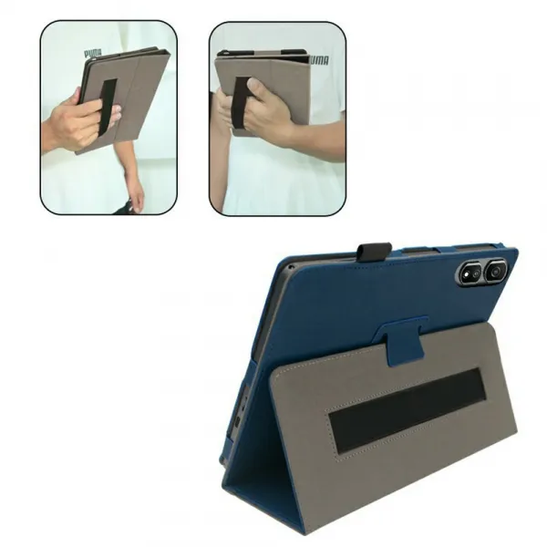 CLEVER Zaklápacie puzdro pre Blackview Tab 60 Pro tmavomodré