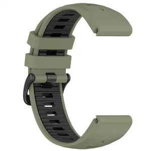 SPORTY QUICK FIT Vymeniteľný silikónový remienok Garmin - šírka 20mm tmavozelený