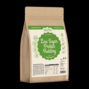 GreenFood Nutrition Low Sugar Protein Pudding zmes na prípravu pudingu s proteínom príchuť Chocolate 400 g