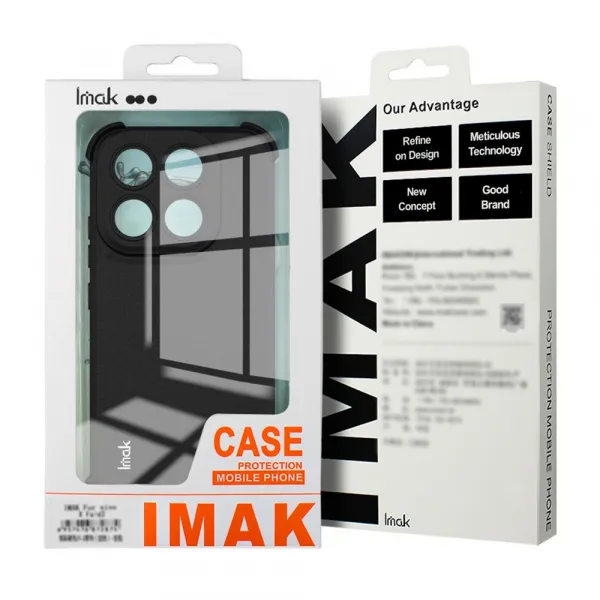 IMAK AIRBAG Extra odolný kryt Honor X5c Plus MATTE BLACK