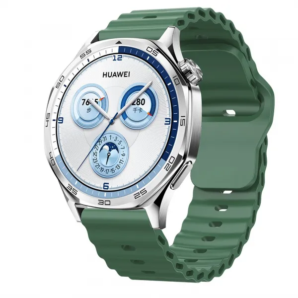 OCEAN Vymeniteľný remienok pre Huawei Watch GT 5 46mm / GT 6 46mm zelený