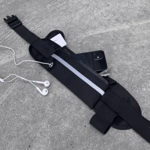 MG Running Belt bežecký opasok, čierny (WRBBK1)