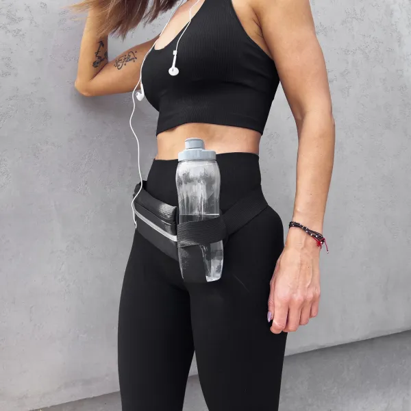 MG Running Belt bežecký opasok, čierny (WRBBK1)