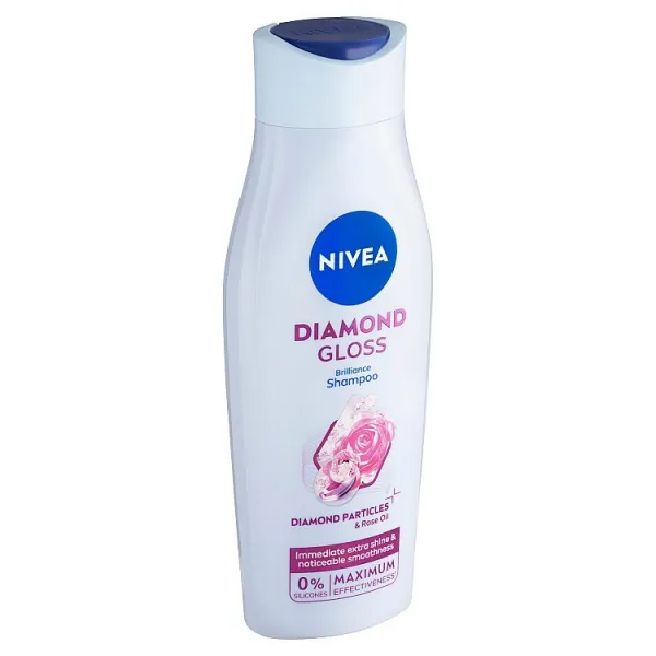 Nivea Diamond Gloss šampón 400 ml