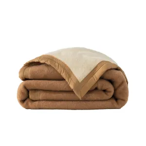 Dvojfarebná vlnená prikrývka 800g/m2