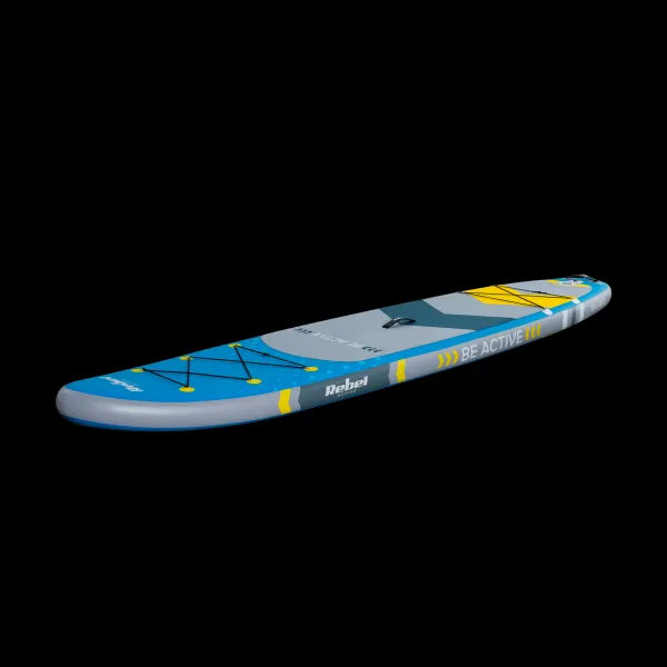 Paddleboard REBEL ACTIVE 350x81x15cm, nafukovací, sada, MODRÝ