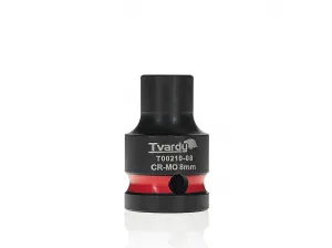 Tvardy Rázová hlavica 1/2" – 8 mm, krátka, CR-MO