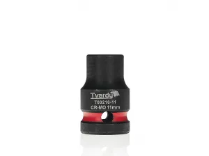 Tvardy Rázová hlavica 1/2" – 11 mm, krátka, CR-MO