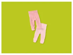 lupilu® Tepláky pre bábätká, 2 kusy (bledoružová, 86/92)