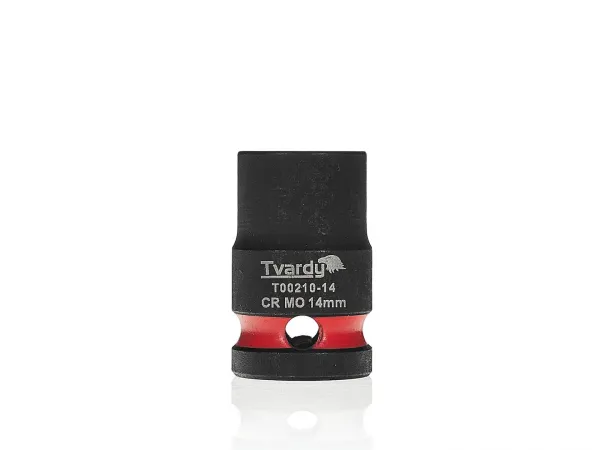 Tvardy Rázová hlavica 1/2" – 14 mm, krátka, CR-MO