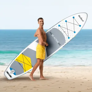 Paddleboard REBEL ACTIVE 350x81x15cm, nafukovací, sada, BIELY