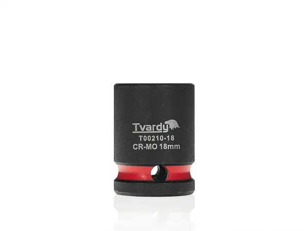 Tvardy Rázová hlavica 1/2" – 18 mm, krátka, CR-MO