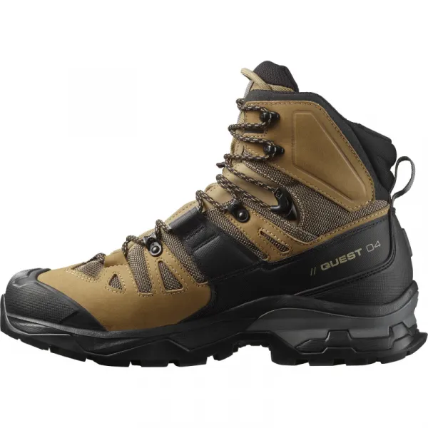 Pánska členková turistická obuv SALOMON Quest 4 GTX M kelp black castlerock
