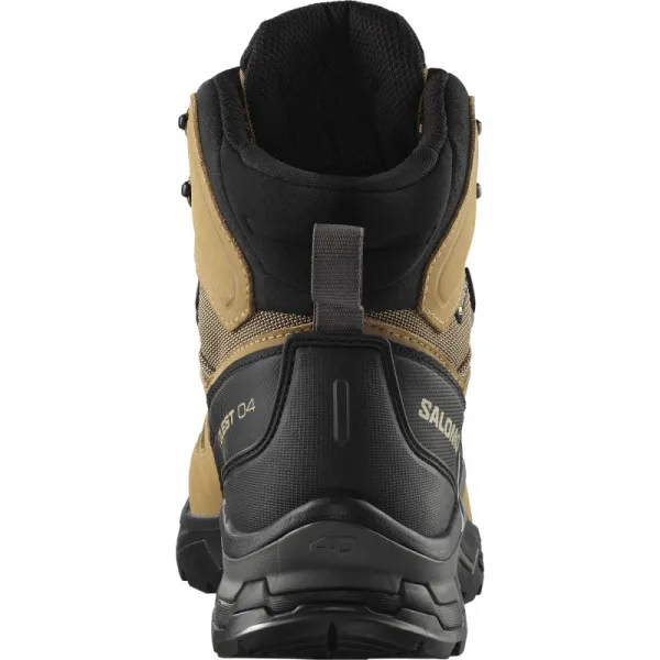 Pánska členková turistická obuv SALOMON Quest 4 GTX M kelp black castlerock
