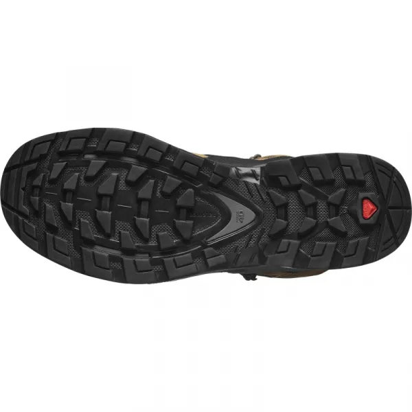 Pánska členková turistická obuv SALOMON Quest 4 GTX M kelp black castlerock