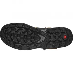 Pánska členková turistická obuv SALOMON Quest 4 GTX M kelp black castlerock