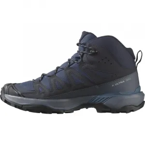 Pánska členková turistická obuv SALOMON X Ultra 360 Mid GTX M blue nights dark navy dark blue
