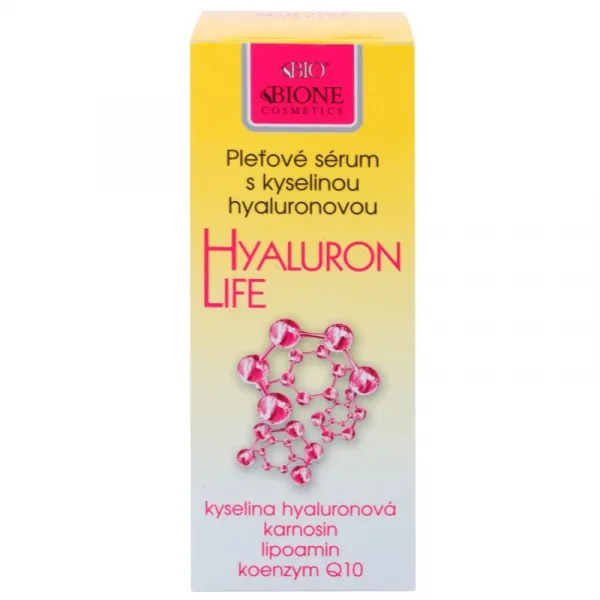 Bione Cosmetics Hyaluron Life hydratačné a vyživujúce sérum na tvár 40 ml