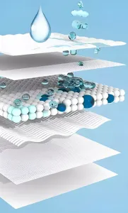 Hygienickásupersavápodložkapredomácichmiláčikov-modrá100ksŠírka:60cm|Dĺžka:90cm