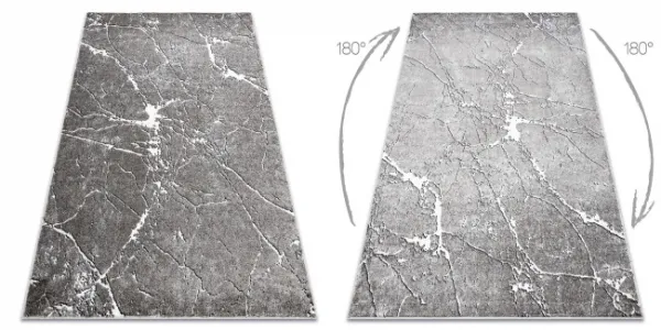 Koberec MATEO 8036/644 marmur - štrukturálny sivý