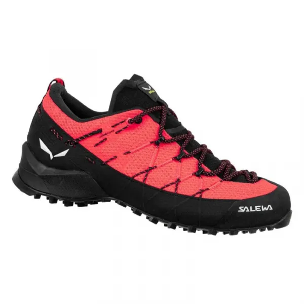 Dámska nízka turistická obuv SALEWA Wildfire 2 W fluo coral black