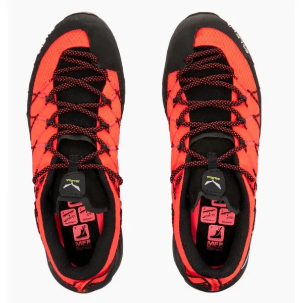 Dámska nízka turistická obuv SALEWA Wildfire 2 W fluo coral black