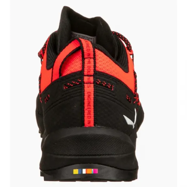 Dámska nízka turistická obuv SALEWA Wildfire 2 W fluo coral black