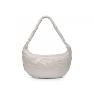 Dámska kabelka NIKE Faux Fur Slouchy Bag phantom phantom
