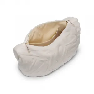 Dámska kabelka NIKE Faux Fur Slouchy Bag phantom phantom