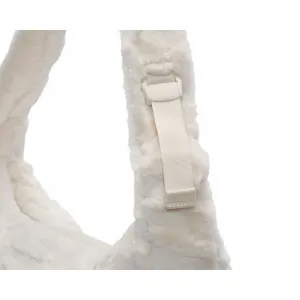 Dámska kabelka NIKE Faux Fur Slouchy Bag phantom phantom