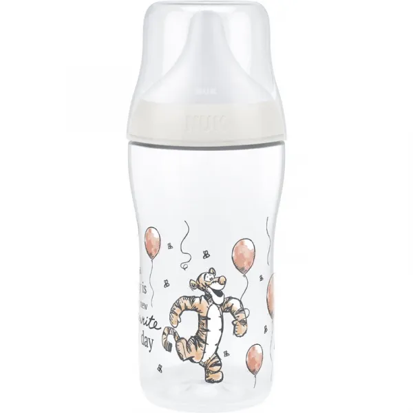 NUK Perfect Match Disney fľaša s kontrolou teploty Tiger 3m+ 260 ml