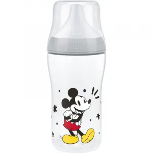 NUK Perfect Match Disney fľaša s kontrolou teploty Mickey 3m+ 260 ml