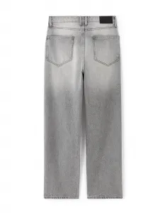 Šedé rovné rifle Celio
