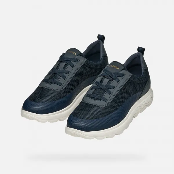 Dark blue men's sneakers Geox Spherica - Men