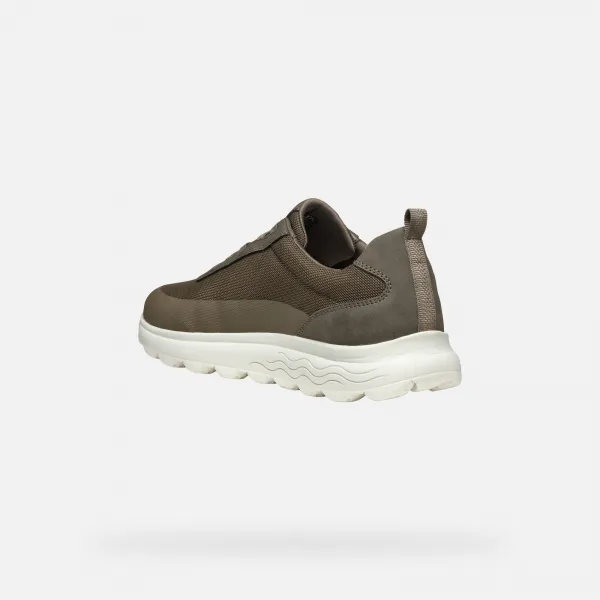 Light Grey Men's Geox Spherica Sneakers - Men's