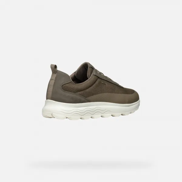Light Grey Men's Geox Spherica Sneakers - Men's