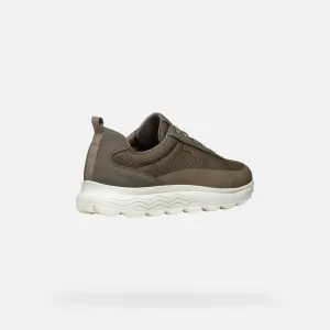 Light Grey Men's Geox Spherica Sneakers - Men's