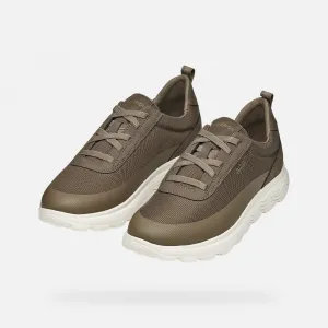 Light Grey Men's Geox Spherica Sneakers - Men's