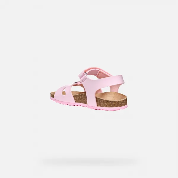 Pink Girls' Sandals Geox Adriel - Girls
