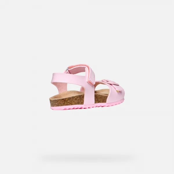 Pink Girls' Sandals Geox Adriel - Girls