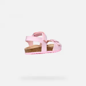 Pink Girls' Sandals Geox Adriel - Girls