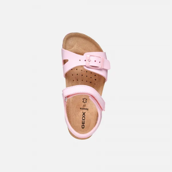 Pink Girls' Sandals Geox Adriel - Girls