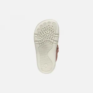 Old Pink Girls' Barefoot Sneakers with Open Instep Geox Steppieu - Girls