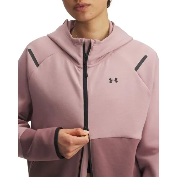Dámska zateplená mikina so zipsom UNDER ARMOUR Unstoppable Fleece FZ