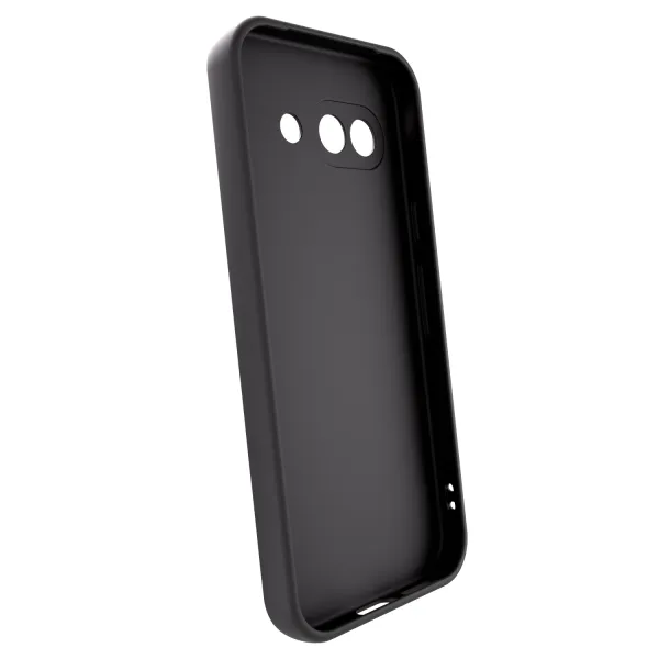 Silikónový čierny obal pre Google Pixel 9a - Throw UP