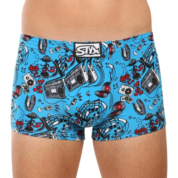 3PACK pánske boxerky Styx art klasická guma viacfarebné (3Q13188) S, trenky