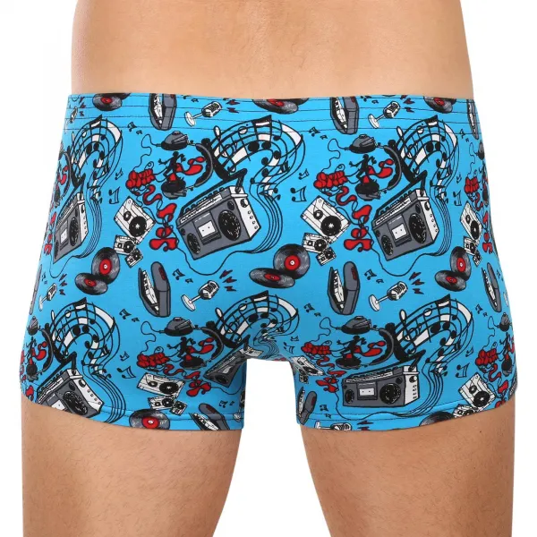 3PACK pánske boxerky Styx art klasická guma viacfarebné (3Q13188) S, trenky