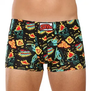 3PACK pánske boxerky Styx art klasická guma viacfarebné (3Q13188) S, trenky