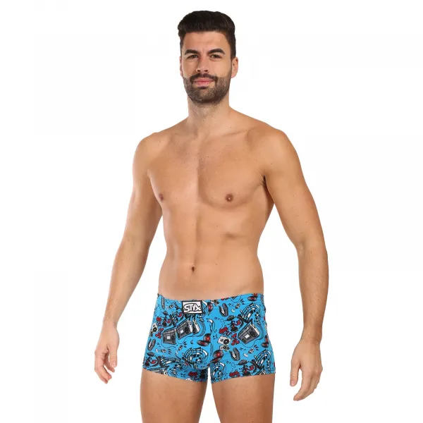 3PACK pánske boxerky Styx art klasická guma viacfarebné (3Q13188) S, trenky